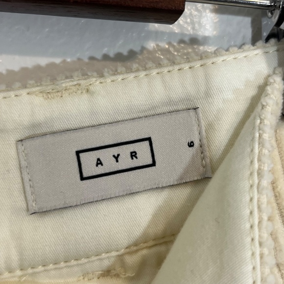 AYR The Metropolitan Corduroy Pants Pleated Front High Rise Size 6 - Picture 8 of 11